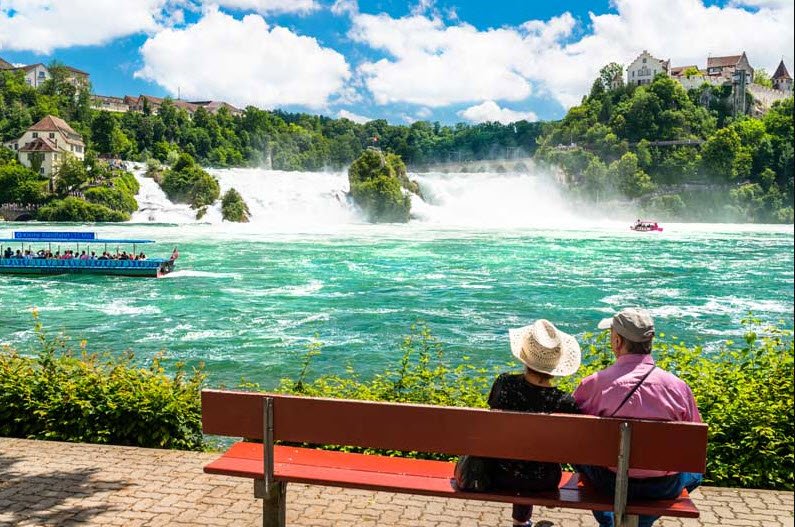 Rhine Falls, Near Schaffhausen, Zurich, Switzerland